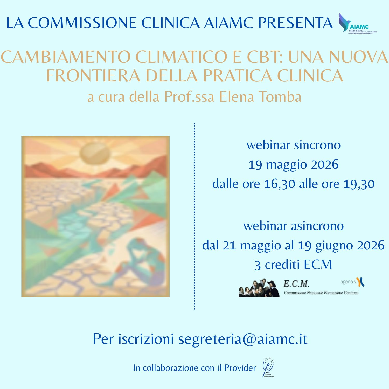 Cambiamento climatico e CBT: una nuova frontiera della pratica clinica